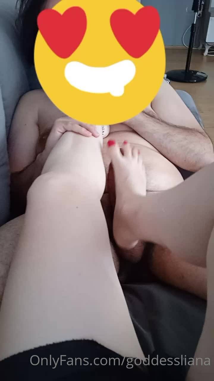 The best footjob